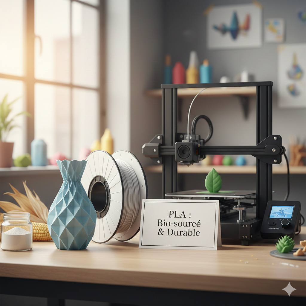 Tout savoir sur le PLA : La matière éco-responsable derrière nos créations 3D